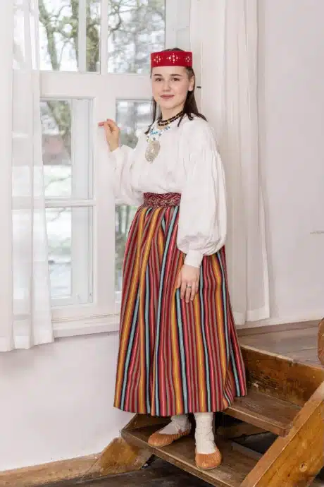 Laiuse neiu rahvarõivad, 19. saj keskpaik