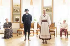 Pärnumaa rahvarõivakooli lõpetamisel