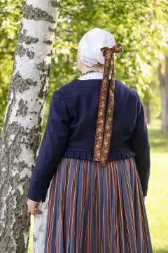 Tartu-Maarja naise rahvarõivad, 19. saj II pool