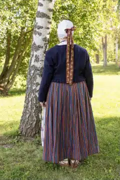 Tartu-Maarja naise rahvarõivad, 19. saj II pool