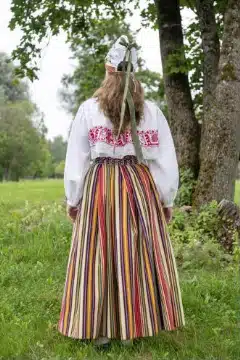 Vaivara naise rahvarõivad, 19. saj keskpaik