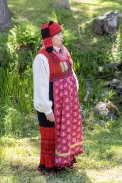 Anseküla naise rahvarõivad, 19. saj lõpp