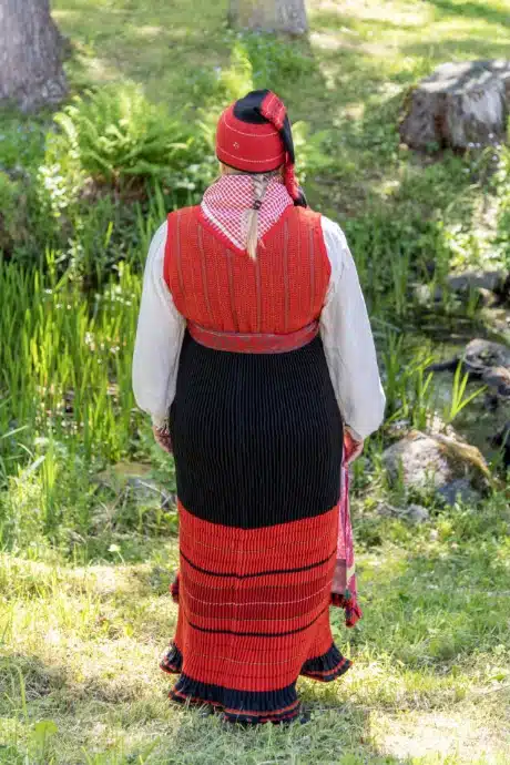 Anseküla naise rahvarõivad, 19. saj lõpp