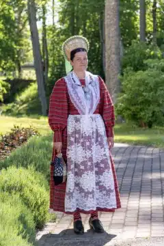 Karuse naise rahvarõivad, 19. saj lõpp