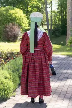 Karuse naise rahvarõivad, 19. saj lõpp