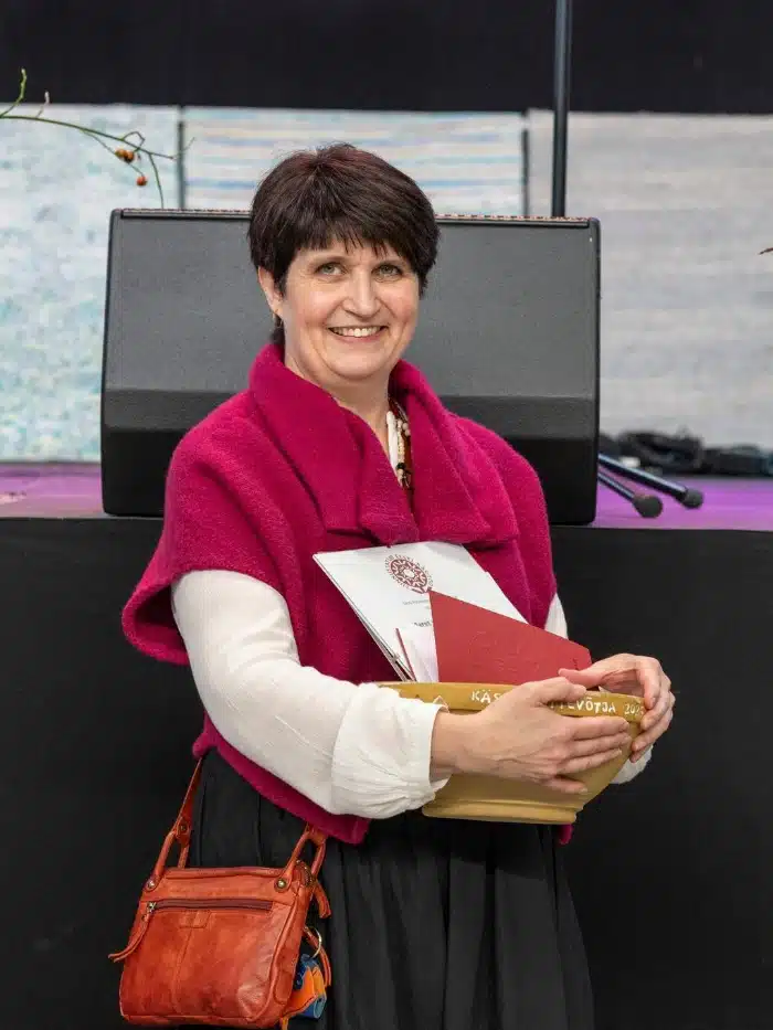 Käsitööettevõtja 2025 on rahvarõivameister Maret Lehis