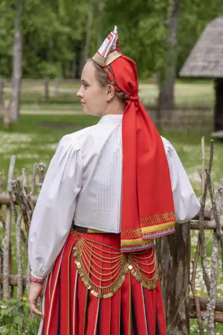 Emmaste naise rahvarõivad, 19. saj II pool