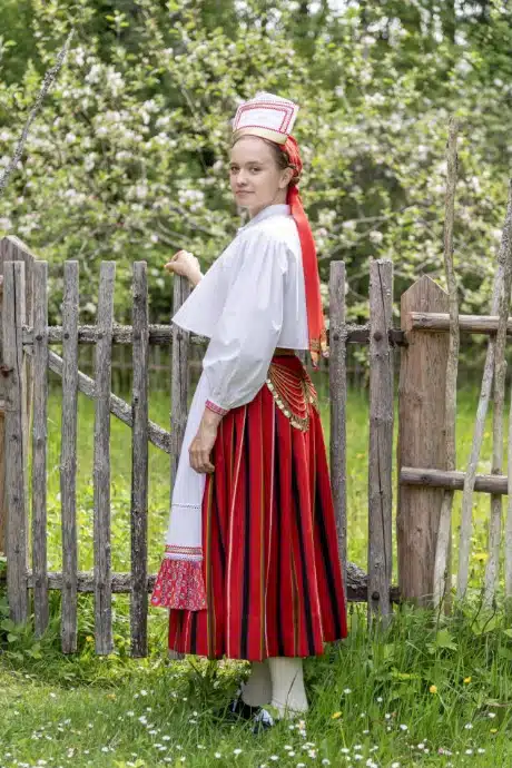 Emmaste naise rahvarõivad, 19. saj II pool