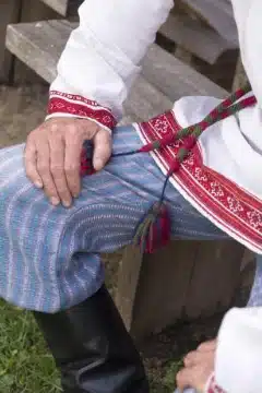 Seto mees argipäevarõivais