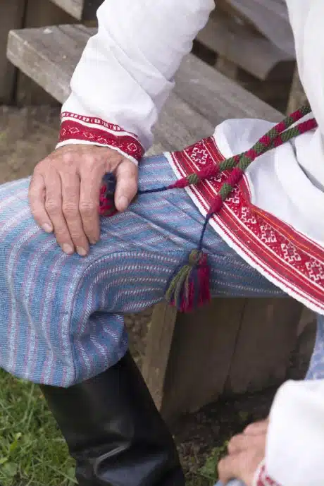 Seto mees argipäevarõivais