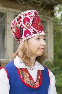 Kaarma naise rahvariided, 19. saj II pool