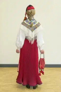 Kärla neiu rahvariides, 19. saj