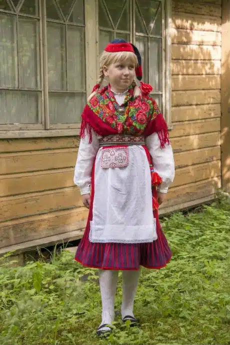 Kärla neiu rahvariided, 19. saj