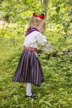 Kärla lapse rahvariided, 19. sajand