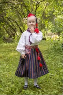 Kärla lapse rahvariided, 19. sajand