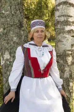 Karja naise rahvariided, 19. saj I pool