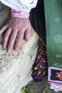 Muhu naise rahvarõivad, 19. saj