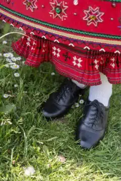 Muhu pruudi rahvarõivad, 19. saj