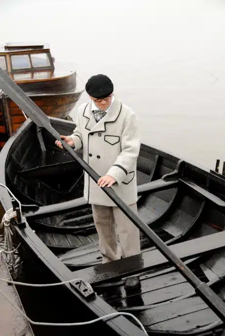 Ruhnu mehe rahvarõivad, 19. saj lõpp-20. saj algus