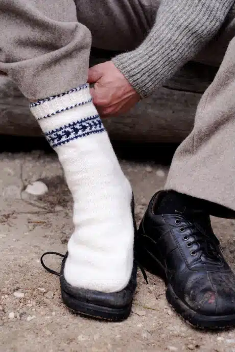 Ruhnu mehe rahvarõivad, 19. saj lõpp-20. saj algus